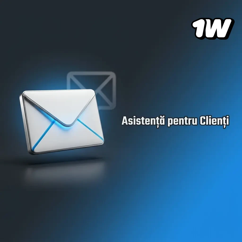 Echipă suport 1w disponibilă 24/7 prin chat live, email și FAQ pentru cont, plăți, bonusuri și probleme tehnice