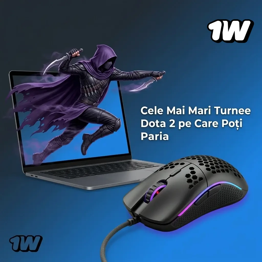 Turnee Dota 2 pentru pariuri: The International, BLAST, ESL One, PGL Major și altele la 1w