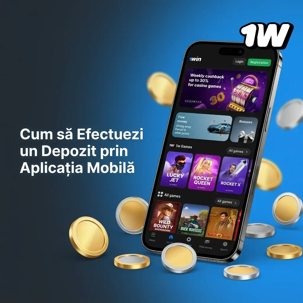 Ghid pas cu pas pentru efectuarea unui depozit prin aplicația mobilă 1W folosind criptomonede