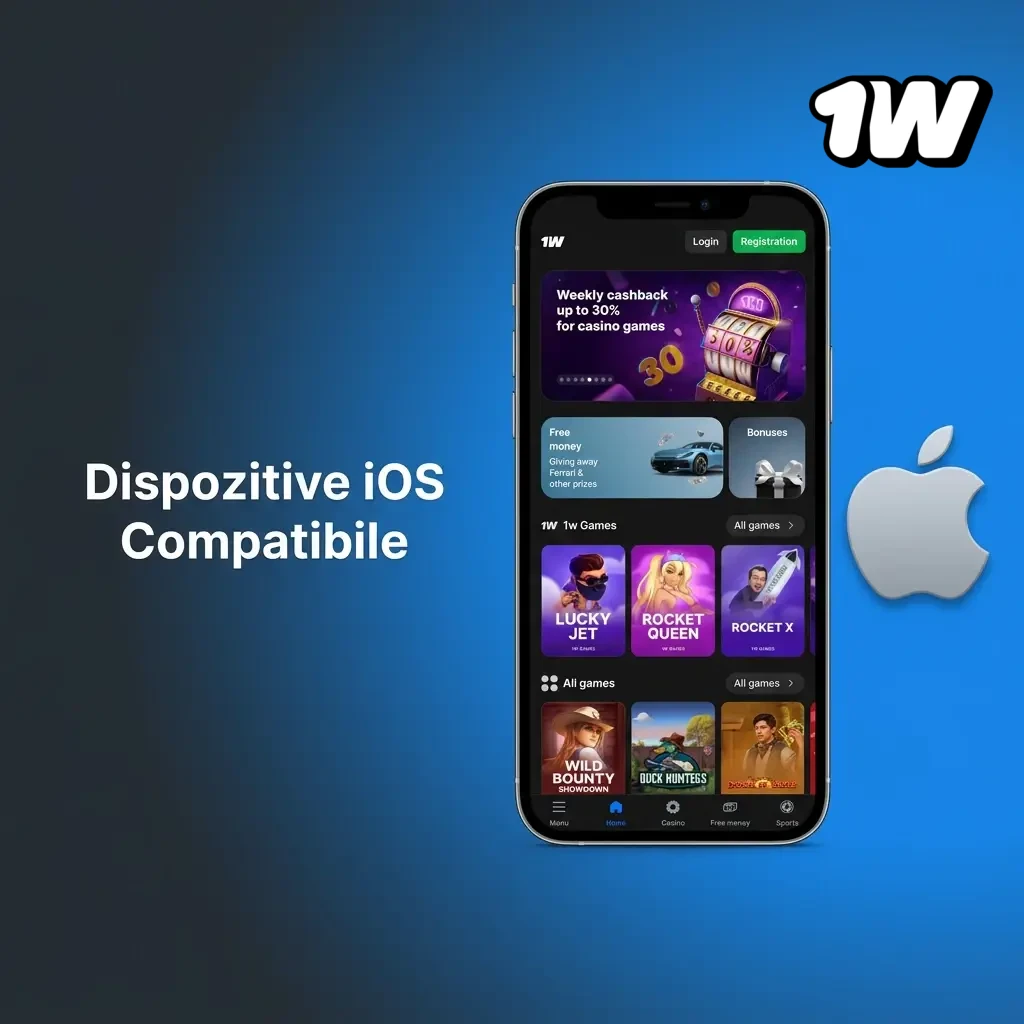 Dispozitive Apple iPhone și iPad compatibile cu platforma 1W, incluzând modele de la iPhone XS la iPhone 16 Pro Max