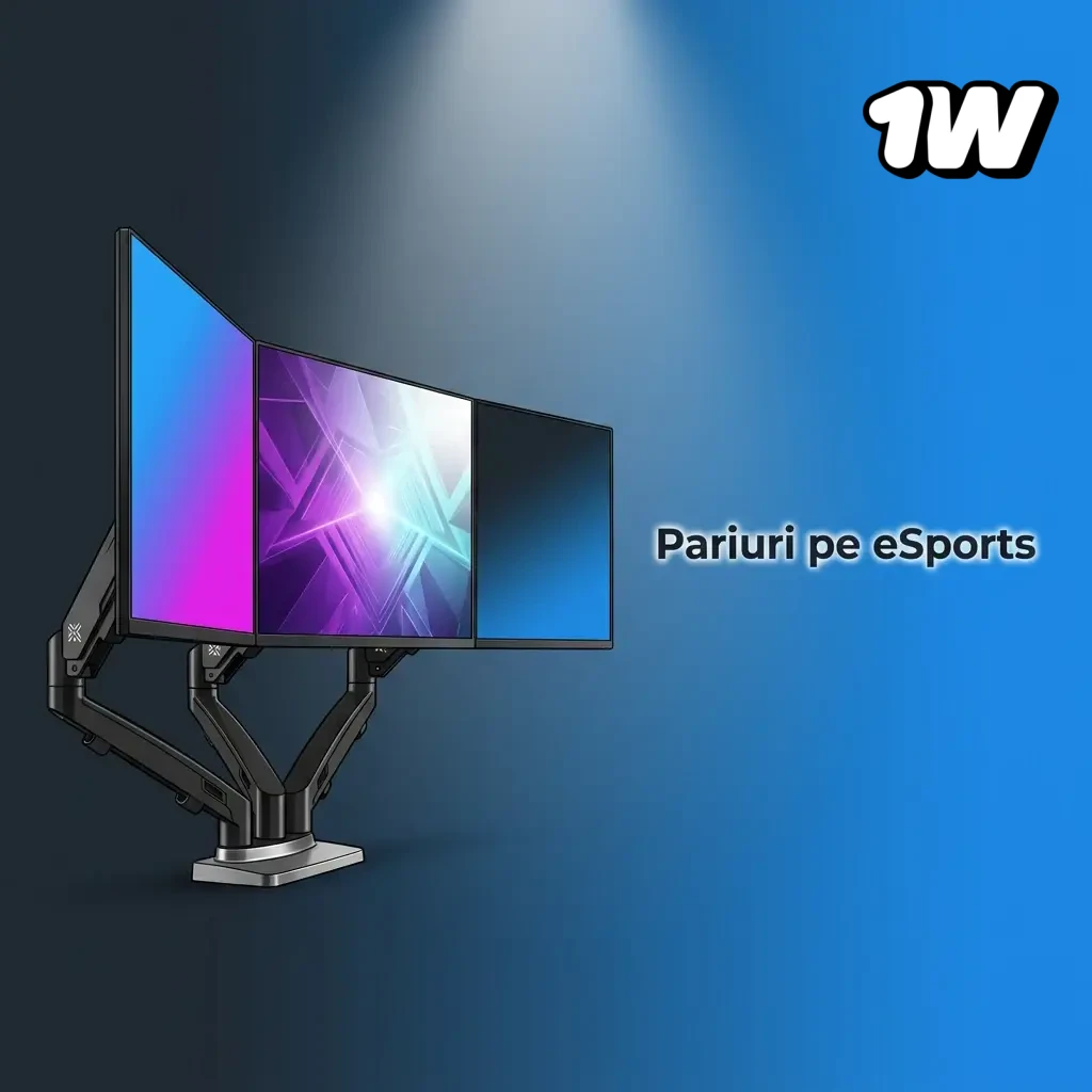 Pariuri eSports pe 1w: Dota 2, CS2, StarCraft și League of Legends cu cote competitive și piețe variate