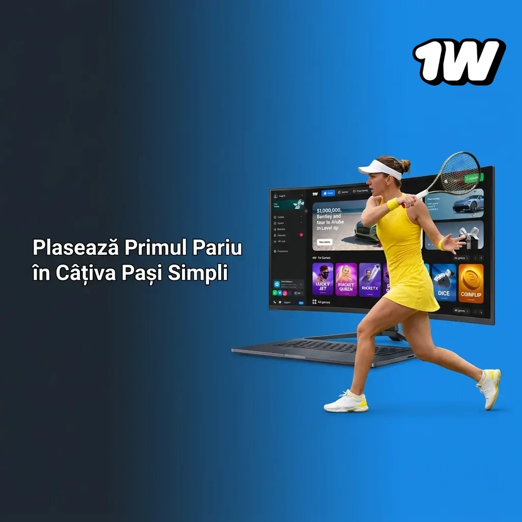 Ghid pas cu pas pentru plasarea primului pariu pe platforma 1w, de la înregistrare până la confirmare