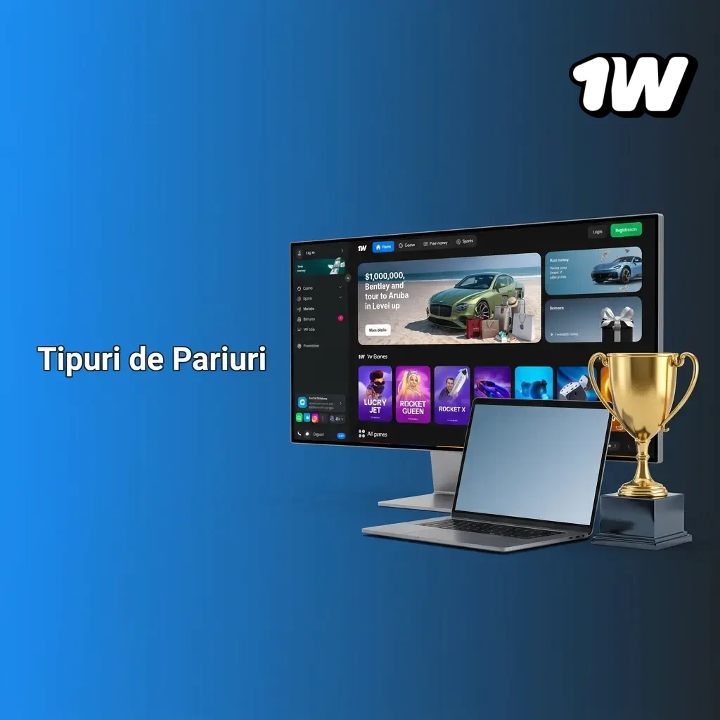 Tipuri de pariuri: simplu, express și system pe platforma 1W – ghid pentru pariori