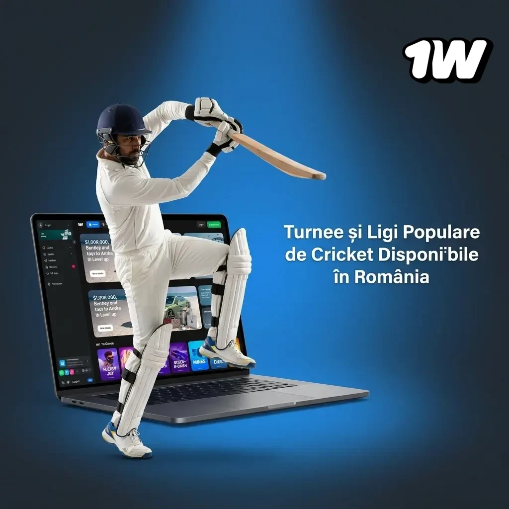 Turnee de cricket disponibile pe 1w: ICC World Cup, T20, IPL și The Ashes cu pariuri live