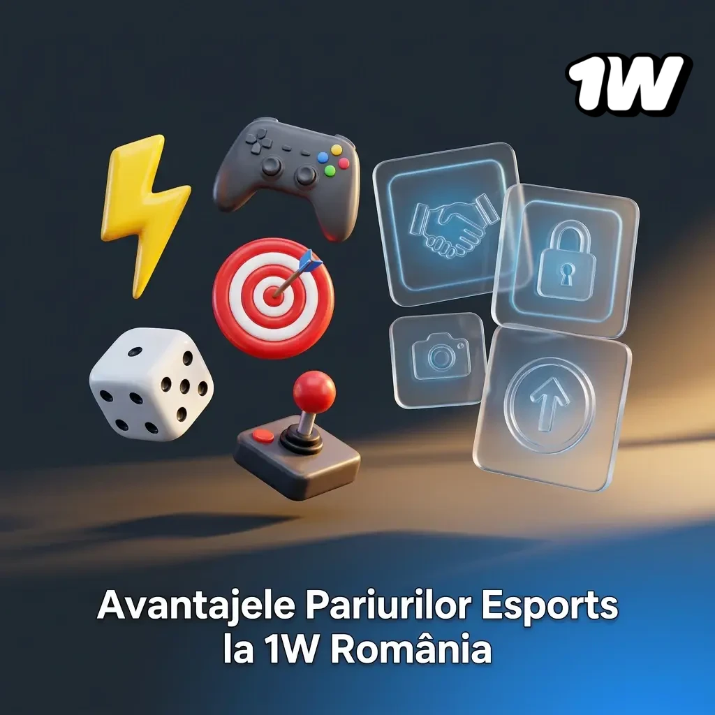 Avantajele pariurilor esports la 1W România: bonusuri, cote competitive și suport 24/7 pentru jucători