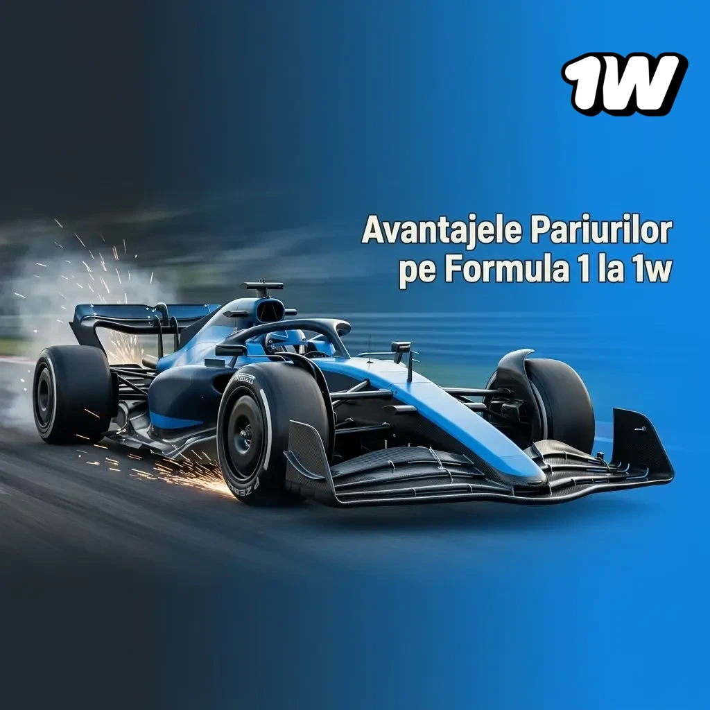 Avantajele pariurilor pe Formula 1 la 1w - cote competitive, piețe variate și pariuri live F1