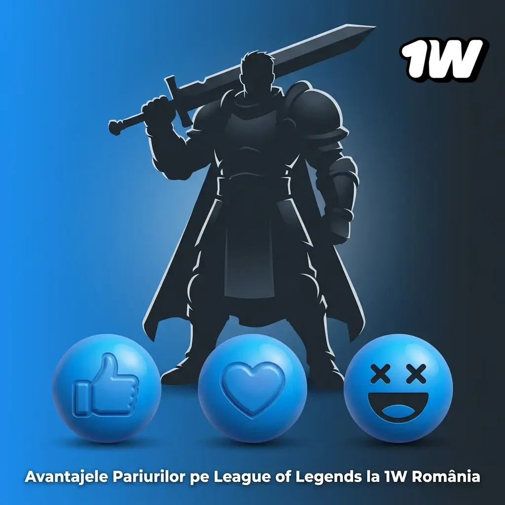 Avantajele pariurilor pe League of Legends la 1W România: bonusuri, cote competitive și suport 24/7