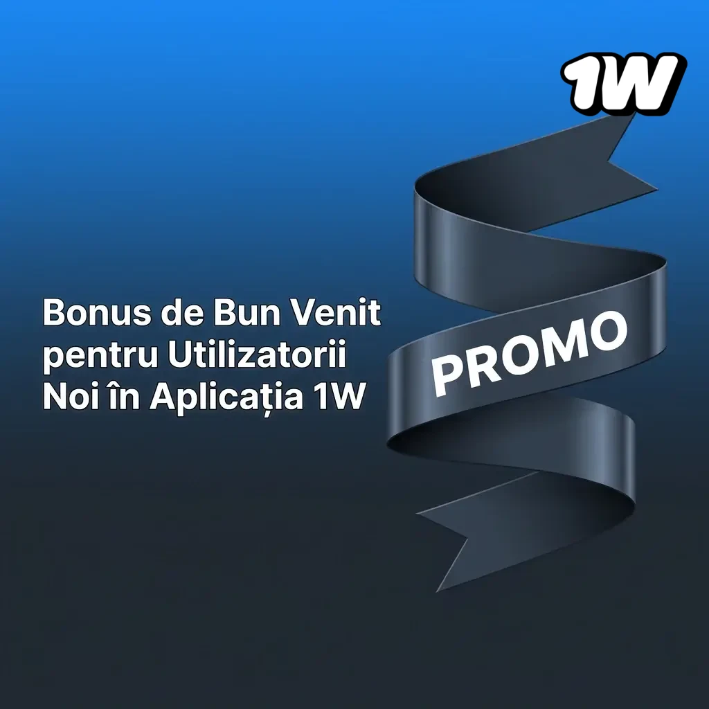 Bonus de bun venit aplicația 1W: 500% sport până la 75 USD sau 200% cazino până la 1000 USD + 50 rotiri