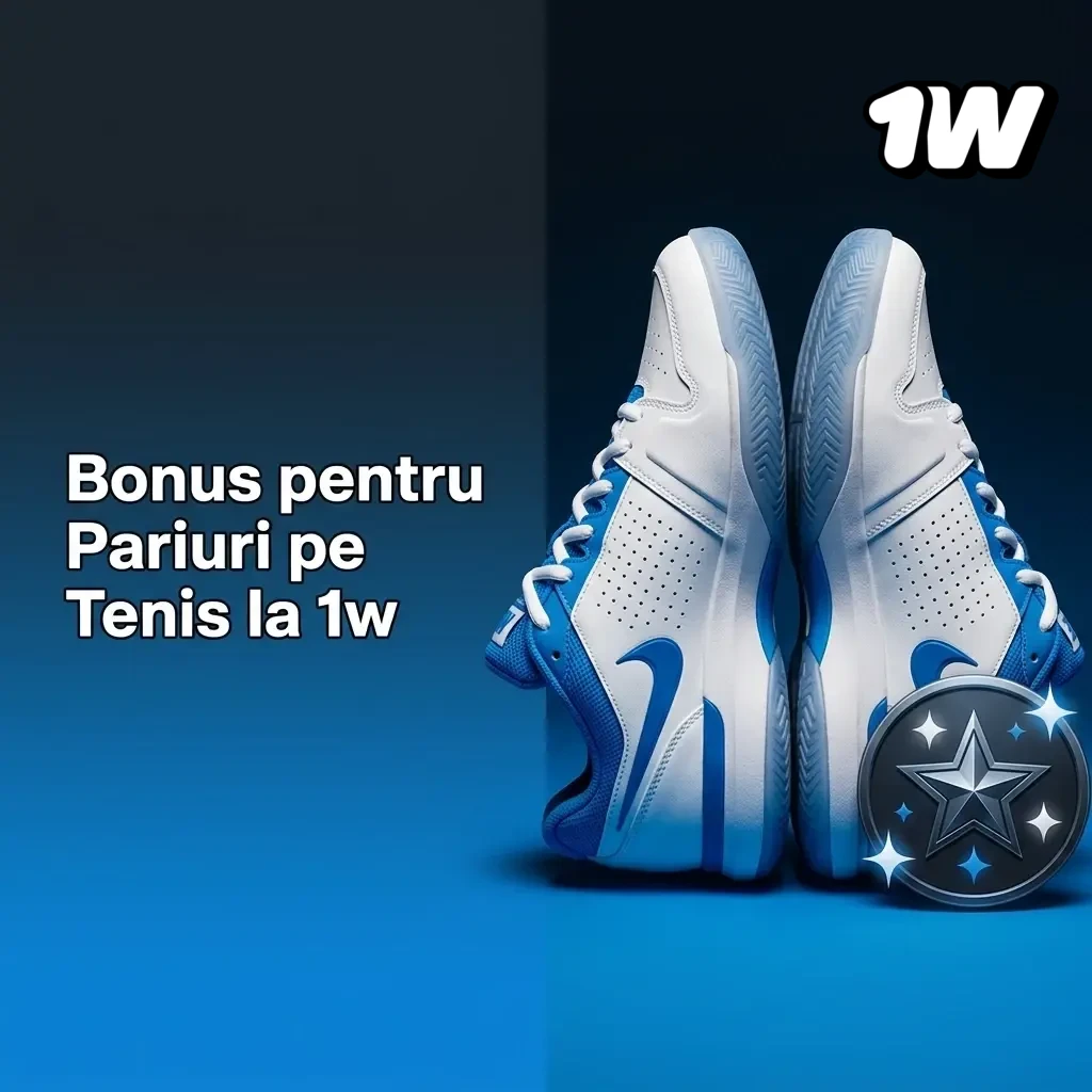 Bonus de bun venit 1w pentru pariuri pe tenis – condiții depunere și cerințe de rulaj