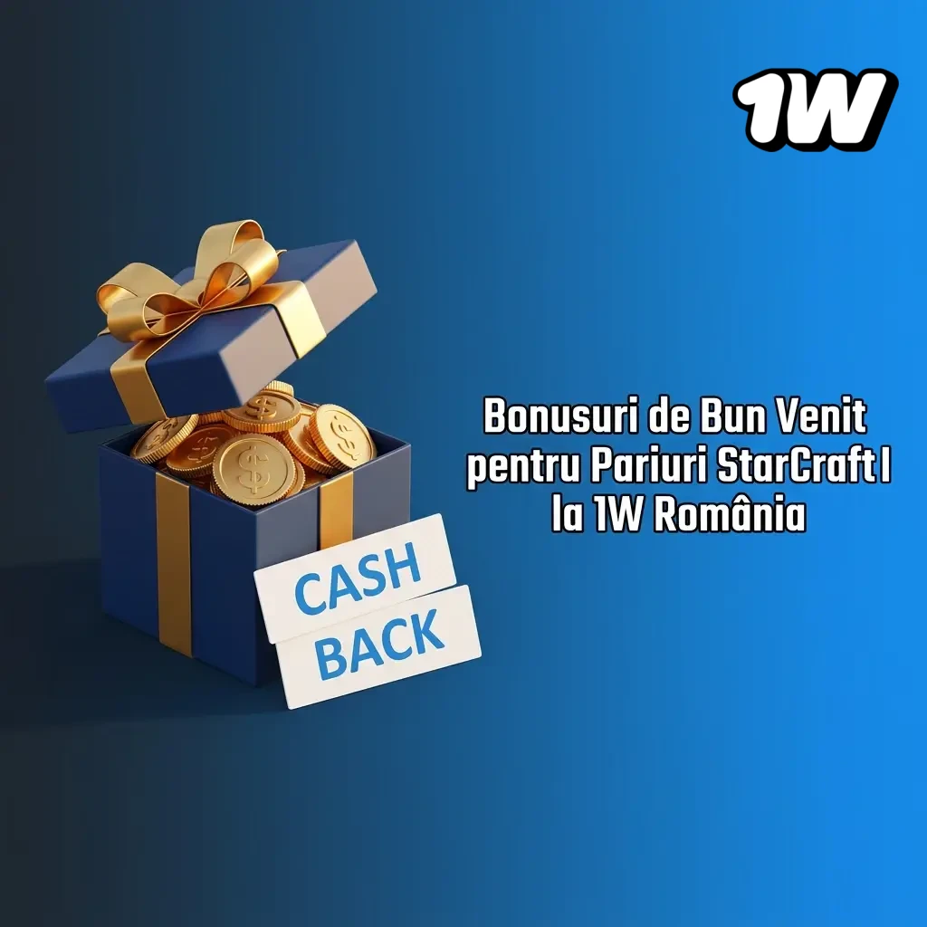 Bonus bun venit 1W România până la 500% pentru pariuri StarCraft II la primul depozit