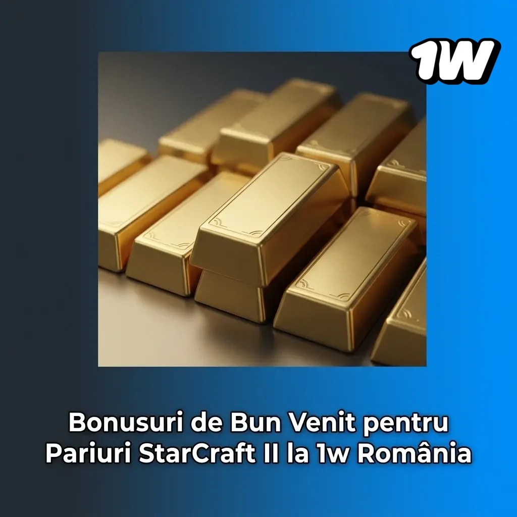 Bonus de bun venit 500% la pariuri StarCraft II pe 1w România pentru jucători noi