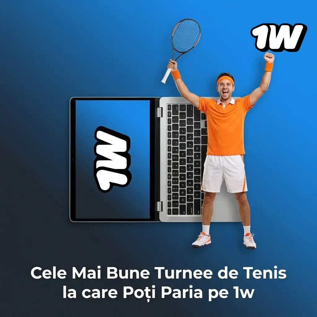 Turnee de tenis pentru pariuri: Grand Slam, ATP Masters, WTA și Challenger pe 1w