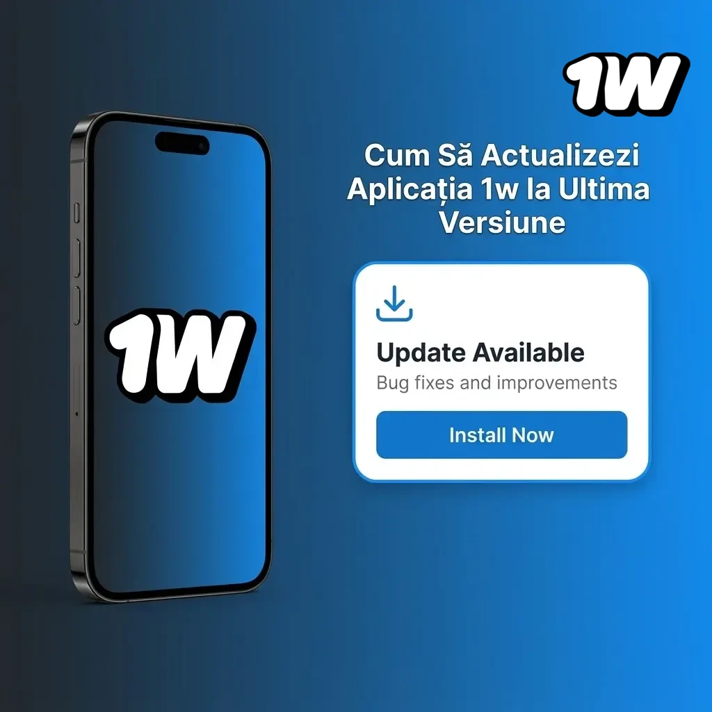 Actualizare automată aplicație 1w - ultima versiune disponibilă fără acțiuni manuale