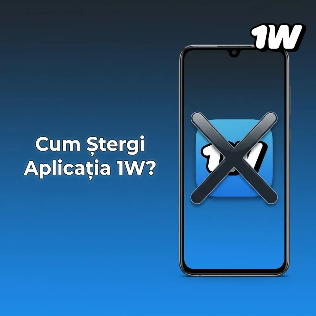 Ghid dezinstalare aplicație 1W pe Android și iOS, fără afectarea contului