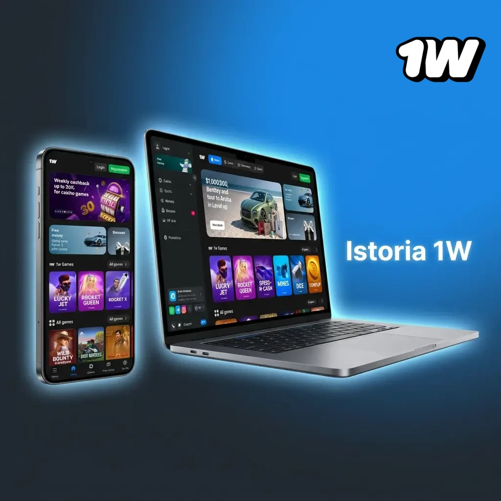 Istoria 1W: fondare în 2020, sediu în Cipru, platformă internațională de gambling cu licență recunoscută