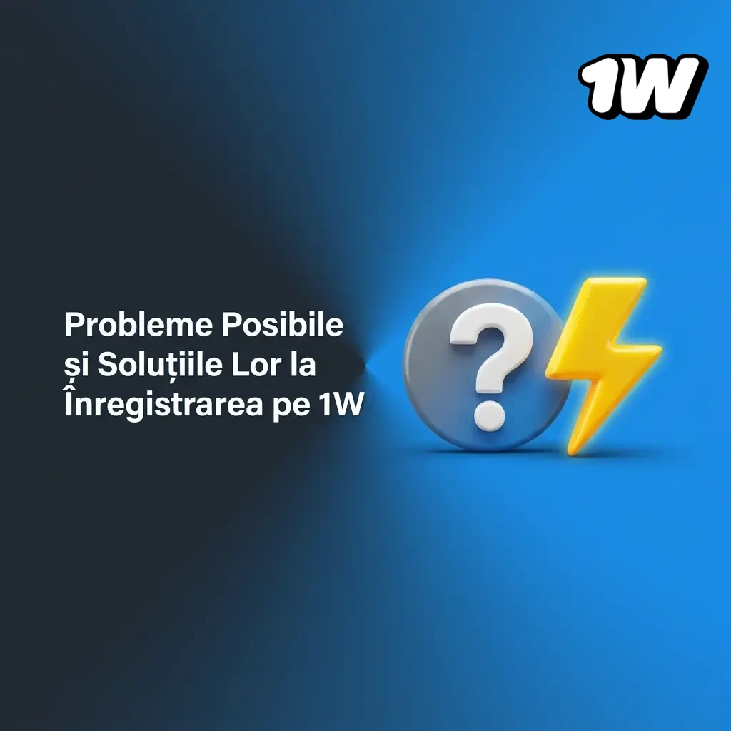 Ghid probleme și soluții la înregistrarea pe 1W: SMS, e-mail, verificare documente și cont blocat