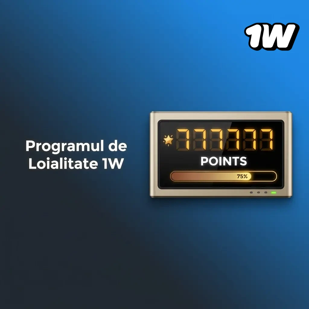 Program de loialitate 1W cu niveluri Bronze până la VIP Elite, cashback, retrageri rapide și bonusuri exclusive