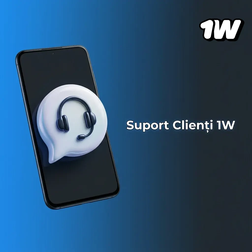 Echipa de suport 1W disponibilă prin Live Chat, Email, Telegram și FAQ pentru asistență retrageri fonduri