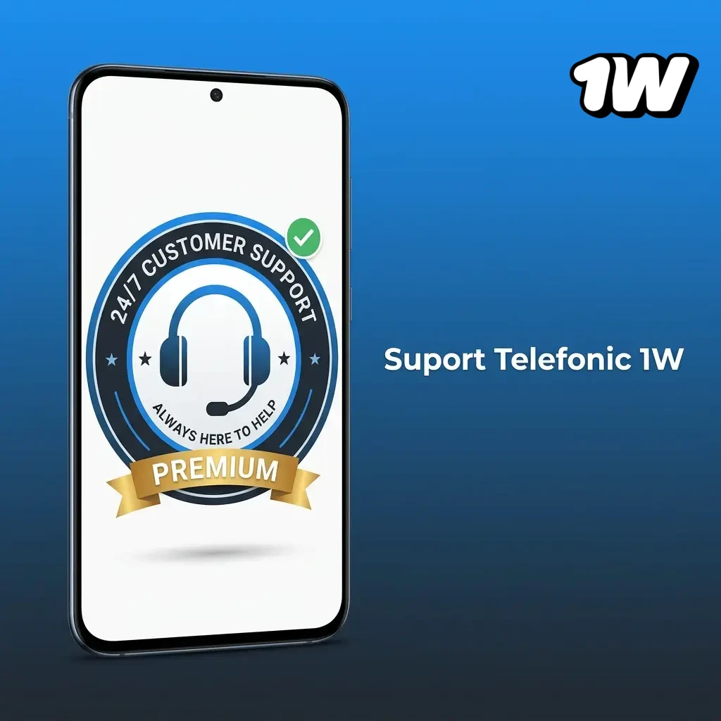 Suport telefonic 1W disponibil 24/7 pentru asistență clienți în română și engleză