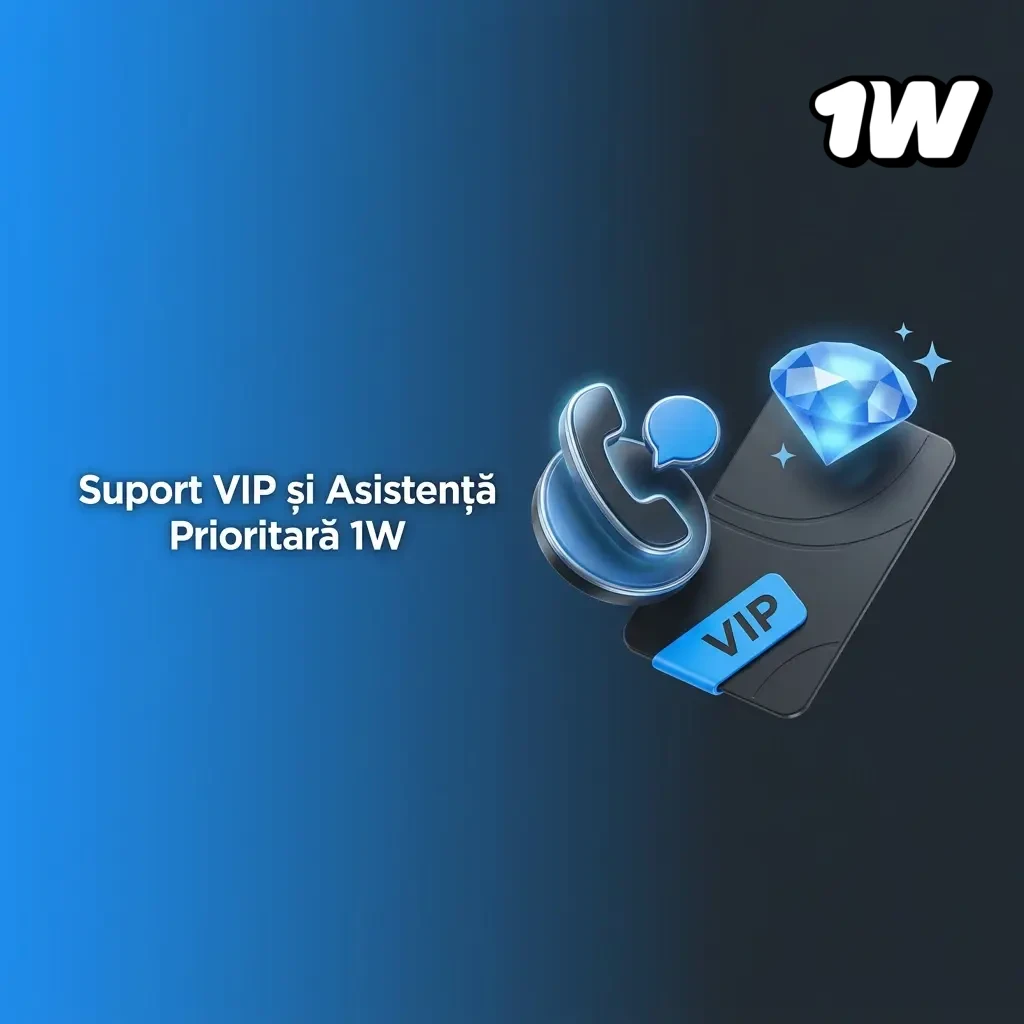 Suport VIP 1W cu manager dedicat, răspuns rapid și acces prioritar la chat, telefon și email pentru jucători activi