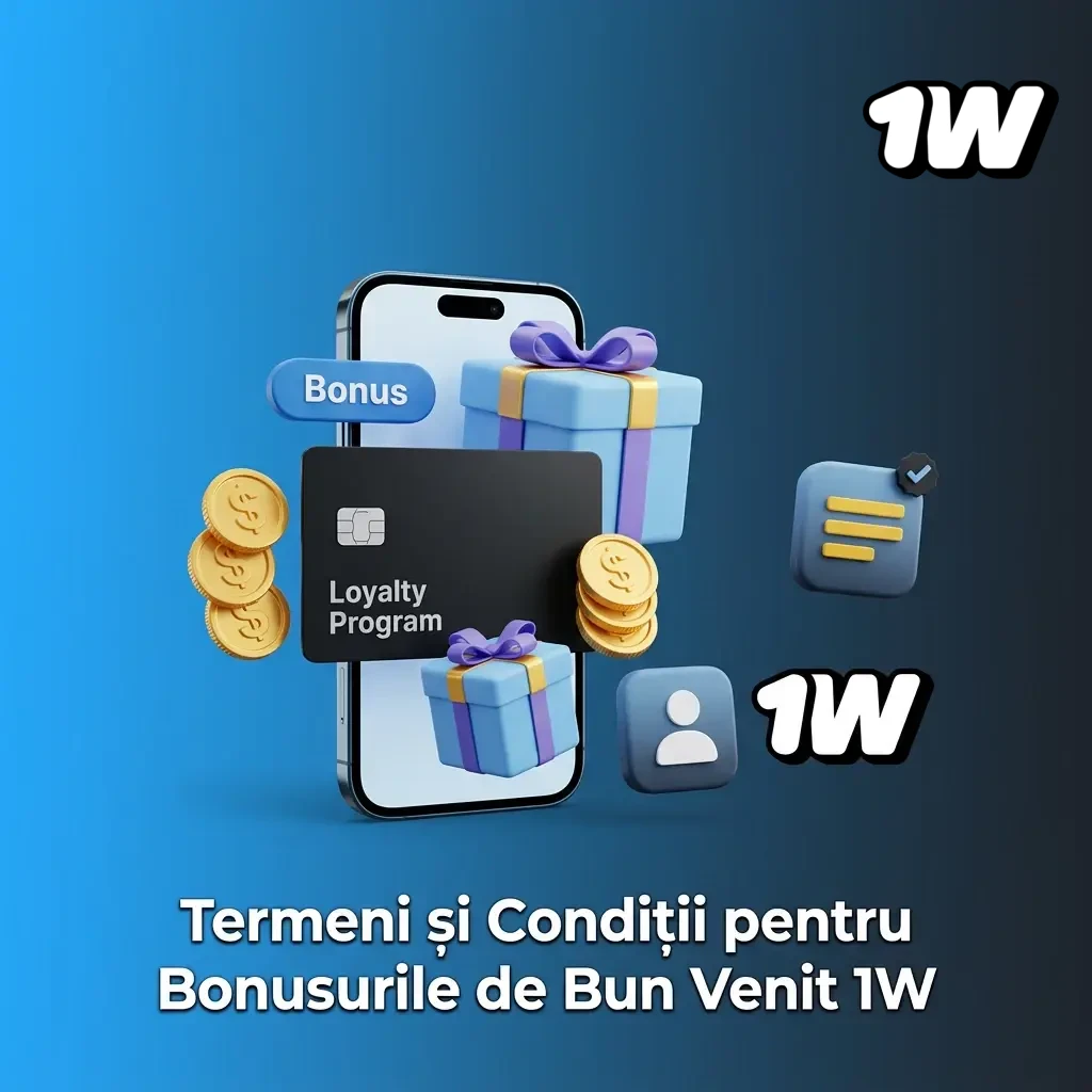 Termeni și condiții bonus bun venit 1W: eligibilitate, rulaj 5x-35x, depozit minim 50 RON